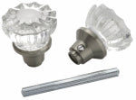 BELWITH PRODUCTS LLC Glass Knobs With Spindle, 2-Pk. HARDWARE & FARM SUPPLIES BELWITH PRODUCTS LLC