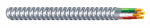 SOUTHWIRE/COLEMAN CABLE Flexible Conduit, Aluminum Metal Clad With Ground, 12/3, 25 Ft. ELECTRICAL SOUTHWIRE/COLEMAN CABLE