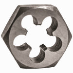 CENTURY DRILL & TOOL CO INC Hexagon Fractional Die, National Coarse Thread, 3/4-In. x 10 TOOLS CENTURY DRILL & TOOL CO INC