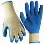 BIG TIME PRODUCTS LLC Work Gloves, Latex Coated Palm, Blue, L CLOTHING, FOOTWEAR & SAFETY GEAR BIG TIME PRODUCTS LLC