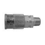 MILTON INDUSTRIES H-Style Air Tool Coupler, Steel, 3/8 In. MNPT TOOLS MILTON INDUSTRIES