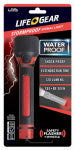 DORCY Dorcy 46-3762 Handheld Flashlight, AA Battery, LED Lamp, 120 Lumens Lumens, 120 hr Run Time, Black/Red ELECTRICAL DORCY   