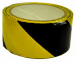 HANSON C H CO Floor Tape, Adhesive Back, Yellow/Black, 2 In. x 54 Ft.