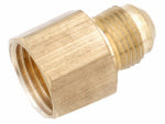 ANDERSON METALS CORP Pipe Fitting, Flare Connector, Lead Free Brass, 1/2 x 3/4 In. FPT PLUMBING, HEATING & VENTILATION ANDERSON METALS CORP