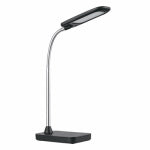 GLOBE ELECTRIC LED Integrated Table Lamp, Black/Chrome, 5-Watt ELECTRICAL GLOBE ELECTRIC