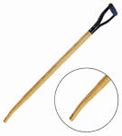 SEYMOUR MFG CO Shovel Handle With Shoulder Saw, Bent, Hollowback, D-Grip, 38-In LAWN & GARDEN SEYMOUR MFG CO