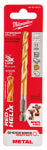 MILWAUKEE Milwaukee SHOCKWAVE 48-89-4615 Impact Drill Bit, 9/32 in Dia, 4-1/4 in OAL, Twist Flute, 1/4 in Dia Shank, Hex Shank TOOLS MILWAUKEE