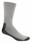 WIGWAM MILLS INC Work Socks, Grey, Men's Medium, 3-Pk