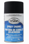 TESTORS PAINT CAN ENAMEL FLAT BLK 3 OZ PAINT TESTORS   