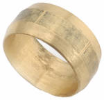 ANDERSON METALS CORP Sleeve, Compression, Brass, 1/2-In. PLUMBING, HEATING & VENTILATION ANDERSON METALS CORP   