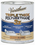 VARATHANE Varathane 284470 Polyurethane, Oil Base, Clear, Gloss, Liquid, 1 qt Can, 1.03 Specific Gravity PAINT VARATHANE