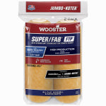 WOOSTER BRUSH Jumbo-Koter Super Fab Mini Paint Roller Covers, 1/2 In. Nap, 4-1/2-In. 2-Pk. PAINT WOOSTER BRUSH   