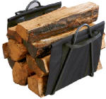 PANACEA PRODUCTS CORP Fireplace Log Tote With Steel Stand
