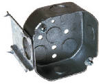 RACO INCORPORATED J Bracket Octagon Electrical Box, 4 x 1-1/2 In. Deep ELECTRICAL RACO INCORPORATED