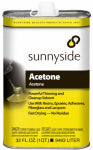 SUNNYSIDE CORPORATION Acetone, 1-Qt. PAINT SUNNYSIDE CORPORATION   