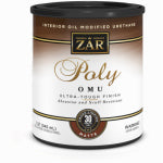 ZAR ZAR 36412 Polyurethane, Liquid, Antique Flat, 1 qt, Can PAINT ZAR   