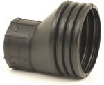 ADVANCED DRAINAGE SYSTEMS Polyethylene Reducer, 6 x 4 In.