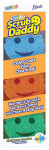 SCRUB DADDY INC Sponges, Assorted Colors, 3-Pk.