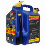 SURECAN INC. SUREcan SUR5SFK2 Safety Can, 5 gal, HDPE, Blue AUTOMOTIVE SURECAN INC.