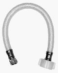 HOMEWERKS WORLDWIDE LLC Toilet Connector, Reinforced Poly Vinyl, 3/8 Compression x 7/8 Ballcock x 12 In. PLUMBING, HEATING & VENTILATION HOMEWERKS WORLDWIDE LLC