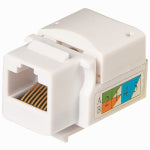 AUDIOVOX RJ45 Cat6/5e Wall Jack, White ELECTRICAL AUDIOVOX