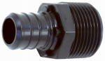 SHARKBITE/CASH ACME Poly Alloy PEX Adapter, 3/4 In. Barb x 3/4 In. MPT, 5-Pk. PLUMBING, HEATING & VENTILATION SHARKBITE/CASH ACME