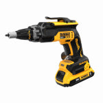 BLACK & DECKER/DEWALT 20-Volt MAX Cordless Drywall Screw Gun Kit, Brushless Motor, Battery & Charger TOOLS BLACK & DECKER/DEWALT