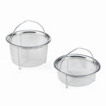 LIFETIME BRANDS Mesh Steamer Basket, 2-Pk. HOUSEWARES LIFETIME BRANDS