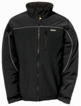 SUMMIT RESOURCE INTL LLC CAT Soft Shell Jacket Large, Black CLOTHING, FOOTWEAR & SAFETY GEAR SUMMIT RESOURCE INTL LLC   