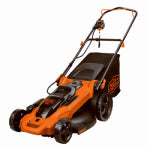 BLACK & DECKER Electric Lawnmower, Corded, 17-In. Deck OUTDOOR LIVING & POWER EQUIPMENT BLACK & DECKER