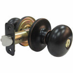 TAIWAN FU HSING INDUSTRIAL CO Mushroom Entry Lockset, Aged Bronze HARDWARE & FARM SUPPLIES TAIWAN FU HSING INDUSTRIAL CO