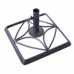 WOODARD CM LLC Stonington Umbrella Base, Heavy Iron OUTDOOR LIVING & POWER EQUIPMENT WOODARD CM LLC