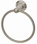 HOMEWERKS WORLDWIDE LLC-IMPORT Vintage Towel Ring, Brushed Nickel