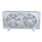 MIDEA INTERNATIONAL TRADING CO LTD Digital Reversible Twin Window Fan, 3-Speed, 9-In. APPLIANCES & ELECTRONICS MIDEA INTERNATIONAL TRADING CO LTD