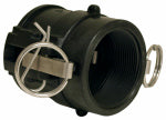 MI CONVEYANCE SOLUTIONS Cam & Groove Coupling, Polypropylene, Part D, 2-In.