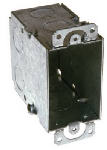 RACO INCORPORATED Switch Box, -1/2 In. Knockouts, 3 x 3-1/2 In. Deep ELECTRICAL RACO INCORPORATED