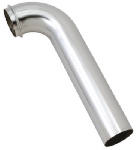 PLUMB SHOP DIV BRASSCRAFT Kitchen Drain Wall Tube, Chrome-Plated Brass, 1.5-In . OD Tube x 7-In. PLUMBING, HEATING & VENTILATION PLUMB SHOP DIV BRASSCRAFT