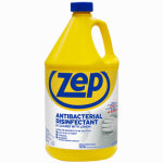 ZEP INC Antibacterial Disinfectant Cleaner, Lemon Scent, 1-Gal. CLEANING & JANITORIAL SUPPLIES ZEP INC