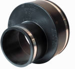 FERNCO INC Flexible Pipe Coupling, Connects Clay Pipe to Cast Iron/Plastic, 6 x 4 In. PLUMBING, HEATING & VENTILATION FERNCO INC