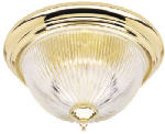 WESTINGHOUSE LIGHTING CORP Brass Ceiling Light Fixture ELECTRICAL WESTINGHOUSE LIGHTING CORP