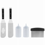 MR BAR B Q PRODUCTS LLC 5-Pc. Griddle Grill Tool Set OUTDOOR LIVING & POWER EQUIPMENT MR BAR B Q PRODUCTS LLC