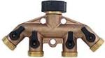 ZHEJIANG HONGCHEN IRRIGATION 4-Way Brass Manifold
