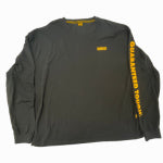 WIP INC Long Sleeve Logo T-Shirt, Charcoal Gray, Medium CLOTHING, FOOTWEAR & SAFETY GEAR WIP INC