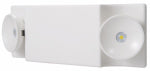 SURE-LITES Sure-Lites SEL17 Emergency Light, 120/277 VAC, Polycarbonate Fixture, White, Ceiling, Wall Mounting ELECTRICAL SURE-LITES