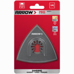 ARROW FASTENER CO LLC Oscillating Tool Delta Sanding Pad, 3-5/8-In. TOOLS ARROW FASTENER CO LLC