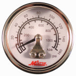 MILTON INDUSTRIES High Pressure Gauge, Mini, 1/8 In. NPT TOOLS MILTON INDUSTRIES