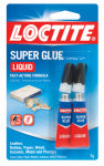 HENKEL CORPORATION Super Glue Liquid, 2 gm Tube, 2-Pk. PAINT HENKEL CORPORATION