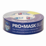 INTERTAPE POLYMER IPG PMD36 Specialty Masking Tape, 60 yd L, 1.41 in W, 5.8 mil Thick, Crepe Paper/Synthetic Rubber Backing, Dark Blue PAINT INTERTAPE POLYMER