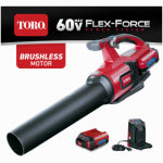 TORO CO M/R BLWR/TRMMR 60-Volt MAX Cordless Brushless Leaf Blower, 605 CFM/115 MPH OUTDOOR LIVING & POWER EQUIPMENT TORO CO M/R BLWR/TRMMR