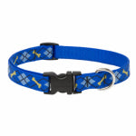 LUPINE INC Dog Collar, Adjustable, Dapper Dog, 3/4 x 9 to 14 In.